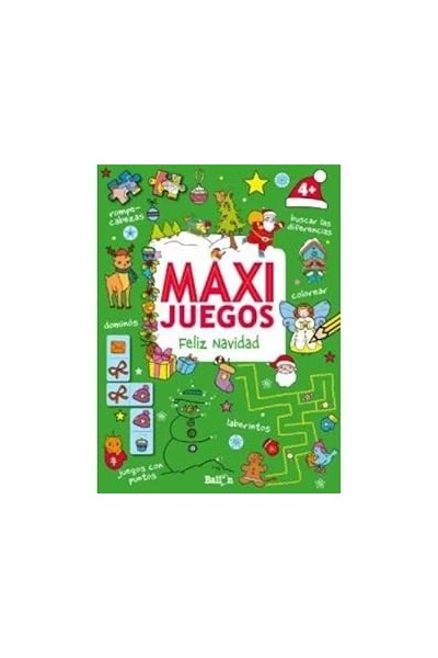 MAXI JUEGOS. FELIZ NAVIDAD.